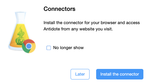 Install the connector