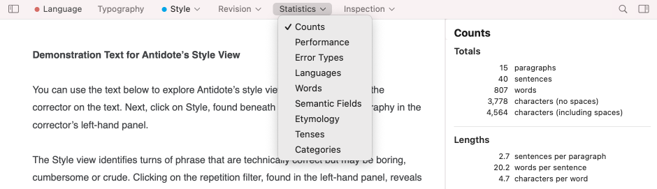 The Statistics Prism