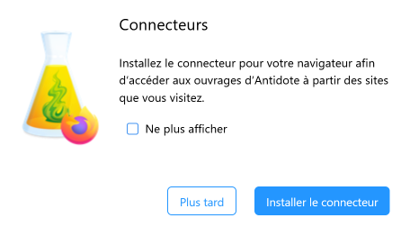 Installer le connecteur
